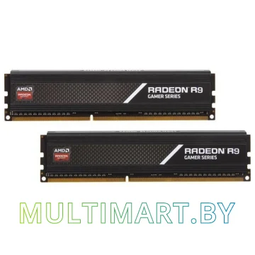 Оперативная память AMD Radeon R9 Gamers Series 2x4GB DDR4 PC4-24000 (R9S48G3000U1K)